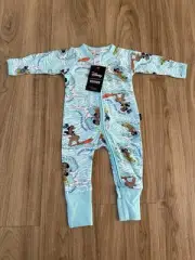 BONDS BABY WONDERSUIT - LILO & STITCH - SIZE 00 BNWT