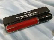 MAC CREMESHEEN GLASS - RIGHT UP MY ALLEY - (RED) 2.7g - LIP GLOSS - Full Size