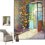 Gem Art Butterfly | Gem Art Paintings Jewel Art Butterfly Painting | Gem Art Butterflies, Gem Art Paintings Kit for Home, Wall Decor, Living Room