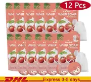 12X A BONNE' Whip Soap 100g Moisturizing Tomato & Milk Natural Whitening Arbutin