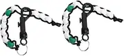 Totority 1 Pair Golf Stroke Counting Beads for Beginners Plastic Golf Score Counter Accurate Putt Tracker Golf Training Tool Portable Key Chain Accessory