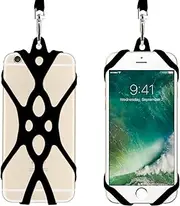 Remeel Phone Lanyard Strap with Universal Silicone Case Holder for iPhone Samsung NOKIA Motorola HUAWEI and Even Smartphone