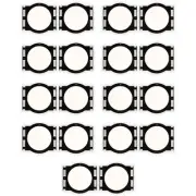 Theater Solutions RK6C In Ceiling Rough In Kit for 6.5" Speakers 9 Pair Pack