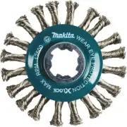 Makita X-LOCK 4-1/2 In. Full Cable Knotted Stainless Steel Angle Grinder Wire