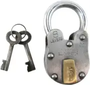 Heavy Duty Padlock & 2 Skeleton Keys Titanic Jailor 1912 Lock RMS Titanic