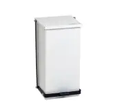 Detecto P-32 White 32 Qt Step-On Can