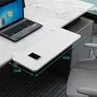 Ergonomics Foldable Desk Extender Tray Clamp On Keyboard Drawer Rack Table Mount