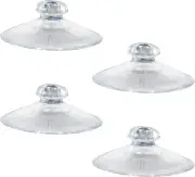 4PCS Shower Caddy Connectors Suction Cups for Bathroom, 1.8 Inch PVC Plastic