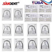 Dental Orthodontic Bracket Braces Roth/MBT Hook 3/345 / Niti Arch Wire round ws