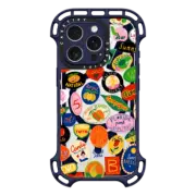 iPhone 16 Pro Ultra Bounce Case MagSafe Compatible FRUIT STICKERS