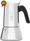 Venus Stainless Steel Stovetop Espresso Coffee Maker 10 Cups 15.5oz Silver