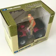 ERTL Collectibles OUTDOOR SPORTSMAN 1:18 Scale DIECAST POLARIS 500 ATV W/Figure