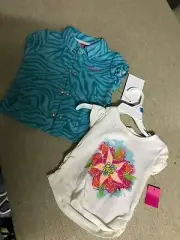 BABY GIRLS 2 PC TOP BY BABY PHAT SIZE 24 MO NEW W TAGS !!