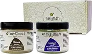 [Neelamari] Natural Indigo With Henna Powder (100 g + 100 g)