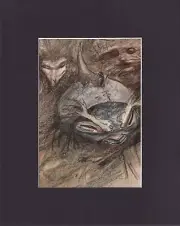 8X10 Matted Print Art Picture Faeries Fairy, Brian Froud: Faeries Hide
