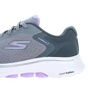 Skechers健走鞋 女鞋 GO WALK 7 寬楦款運動鞋 免綁鞋帶直接套運動鞋 柔軟瑜珈鞋墊 走路鞋 Y8294