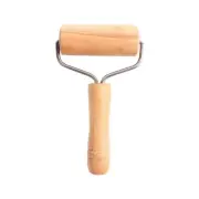 Dough Baker RollerSmall Rolling Pin Wooden Dough RollerNon-Stick Pizza Roller...