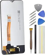 Complete Screen for Realme 5 Pro RMX1971 RMX1973 LCD Display Touch Digitizer Screen Replacement Part Include Tool Kit and Adhesive Black 6.3 Inches