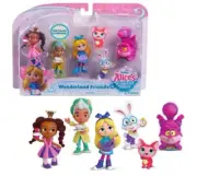 Disney Junior Alice’s Wonderland Bakery Friends, 3 Inch Figure Set of 6 NEW