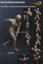 TBLeague Phicen 1/6 scale M30 Super-Flexible Male Seamless Muscular Body Suntan