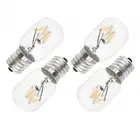 4Pcs E14 Oven Lamp E14 Base Oven Light Bulb Lightweight Glass Shell Stoves Bulb