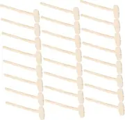 Wooden Children's Hammer Toy Set 50pcs Mini Hammers for Boys and Girls Pounding Toy for Toddlers Safe Design Sturdy Constructi