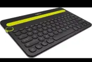 Logitech K480 Multi-Device Bluetooth Keyboard BLACK Phone Tablet Computer