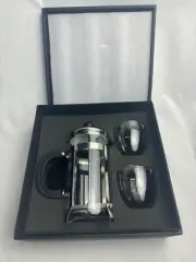 NIB Modena Coffee Press and Glass Set