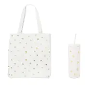 kate spade new york Gold Dot With Script Tote & Tumbler Set