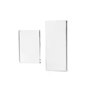 Acrylic Side Scraper Cake Decorating Icing Choctastique CLEAR Plain Edge