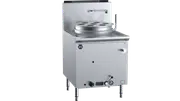 B+S Black Single Hole Waterless Pot Steamer Natural Gas