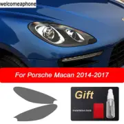 Pre-cut Headlights Smoke Paint Protection Vinyl Tint Wrap Film For Porsche Macan (for: Porsche)