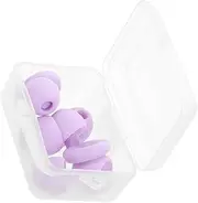 Sleep Ear Plugs Silicone Travel Earplugs for Noise Reduction Swimming and Concerts 2 Pieces
