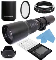 500mm/1000mm Telephoto Lens for Nikon D5100 D810 D90 D600 D7100 D3100 D3200 DF