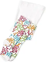 [Jefferies Socks] Little Girls' Doodle Tights