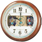 SEIKO RE559H wall clock radio analog Karakuri Clock RE559H 6-melodies Battery