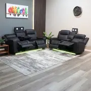 Compass Rhino Fabric Electric Recliner