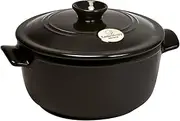 Emile Henry EH ROUND STEWPOT 2.5L CHARCOAL