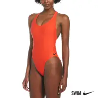 在飛比找momo購物網優惠-【NIKE 耐吉】SWIM 泳裝 女泳裝 連身泳裝 橘 NE