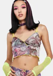 [NGOrder] Mesh Co-Ord Anime Cami