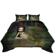Cool Fantasy Sewer Mermaid Gritty Urban Mermaid Coverlet