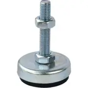 M10 Steel/Rubber Fixed Levelling Feet | LVR080