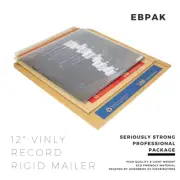 100x 12″ Vinyl Record Mailer LP 33 rpm Rigid Envelope 345 x 345mm