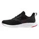 Mizuno ESPERUNZER [K1GA244522] 女 慢跑鞋 運動 休閒 基本款 超寬楦 舒適 透氣 黑 紅