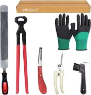 Farrier Tools 16Inch,Professional Farrier Tool Kits Hoof rasp hoof Nippers hoof