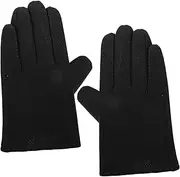 [PACKOVE] 2pcs Men Touchscreen Gloves Breathable Mesh Design for Cold Weather Cycling and Outdoor Activities Enhanced Airflow Touchscreen Compatible
