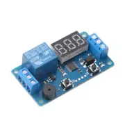 LED Digital Display Timer Delay Relay Trigger Cycle Delay Control Switch Module