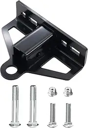 1-1/4" (6mm) Receiver Zero Turn Lawn Mower Trailer Hitch Kit;Thicker Heavy Duty Steel Trailer Receivers Hitch with Carriage Bolt Hardware