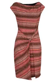 Rachel Pink Python Dress--HOW-342B102H