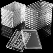 15 Pieces Silver Bar Case 1 oz Holder Clear Acrylic Storage